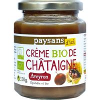 ETHUIQUABLE Crème de Châtaignes de l'Aveyron Bio - 320g