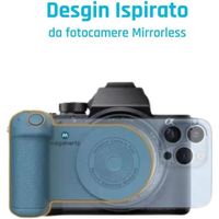Megahertz - ClipShot - Stabilisateur Smartphone Caméra Grip Poignée pour Smartphone Sans Fil pour Selfie - iPhone et Android - Id