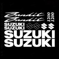 12 sticker Bandit – BLANC – sticker SUZUKI Bandit GSXF 1200 - SUZ412