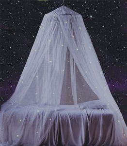Ciel de lit Moustiquaire en Coton pour Enfant Bébé Baldaquin Tente de