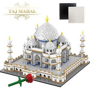 ASSEMBLAGE CONSTRUCTION WYSWYG Taj Mahal Architecture, 4146pcs Micro Nano 
