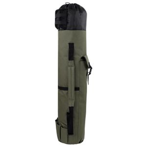 Sac à Cannes Mikado - 2 Ou 3 Compartiments, 120-160cm, Vert, Polyester