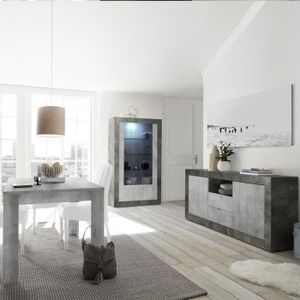 Salle A Manger Effet Beton Achat Vente Pas Cher