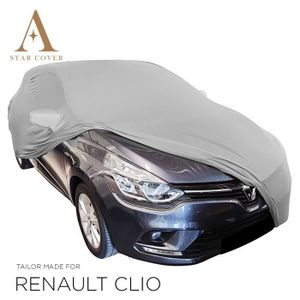 Bache Voiture pour Renault Clio 4/Clio 4 RS/Clio 4 Estate Bache Voiture  Protection extérieure de Voiture Respirante Anti-poussière Plus