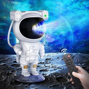 OBJETS LUMINEUX DÉCO  Projecteur Astronaute, Projecteur De Ciel Étoilé Led Galaxy Avec Télécommande 18 Modes Galaxy Light Projector Pour Enfants A[b1953]