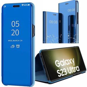 COQUE - BUMPER Coque pour Samsung Galaxy S23 Ultra Bleu Protectio