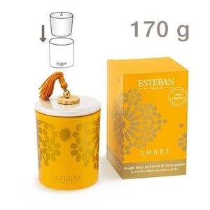 Bougie parfumée décorative Légendes d'Orient, rechargeable 180g
