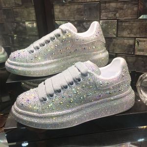 Basket femme best sale brillante