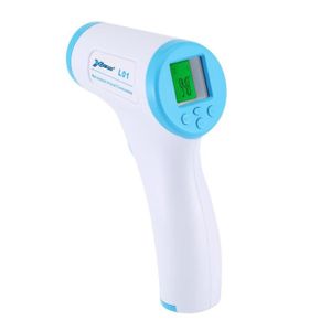 Pr/écis et Rapide Thermom/ètre Frontal Infrarouge Num/érique Sans Contact avec /Écran LCD et R/étro-Eclair/és Tricolores Thermom/ètre /électronique infrarouge