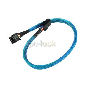 Phobya 6 ou 8 Broches 30 cm PCI-E Câble UV Rouge