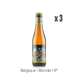 BIERE Pack Bières Queue de Charrue Triple - 3x33cl - 9%