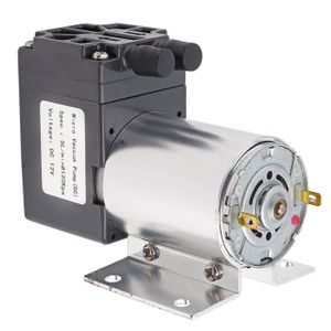Acheter PDTO 12V 6W Mini pompe à vide pompe à membrane d'aspiration haute  pression avec support 5L/min