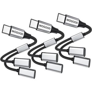 MOGOOD USB C à Double USB C Adaptateur Femelle, 2 Rwanda