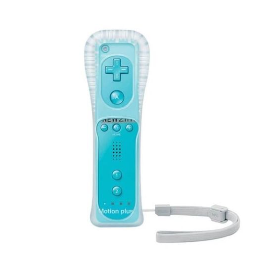 Manette de jeu - AIHONTAI - 2 en 1 Motion Plus - Sans fil - Rouge