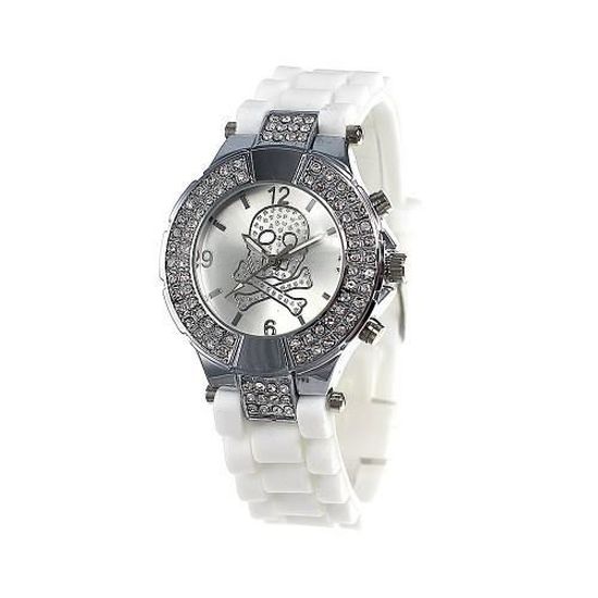 Montre femme tête de mort , Achat/vente montre Femme Adulte Résine Cdiscount Montre femme tête de mort , Achat/vente montre Femme Adulte Résine Cdiscount
