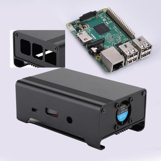 Boîtier Pi 4 en aluminium - Test et Avis