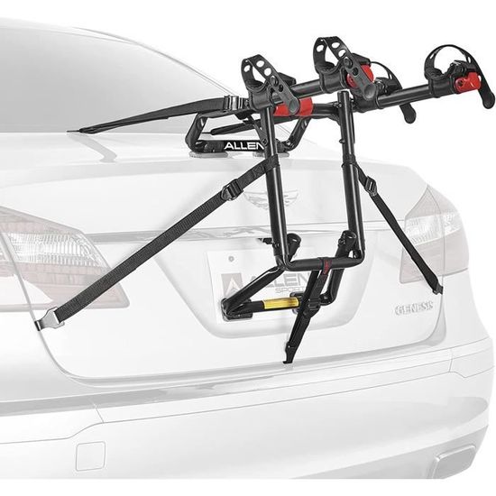 Allen Sports USA Gendarmerie Deluxe 4-Bike Trunk Vélo Transporteur Automobile - Noir