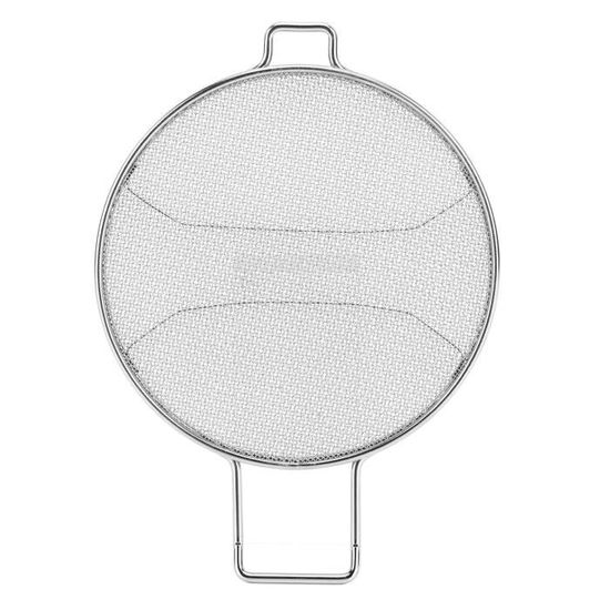Protège-plan Anti-éclaboussures En Inox Pliable 40x40 Cm - Pour Cuisinière Et évier - Résistant à La Chaleur Et à L'eau - 3