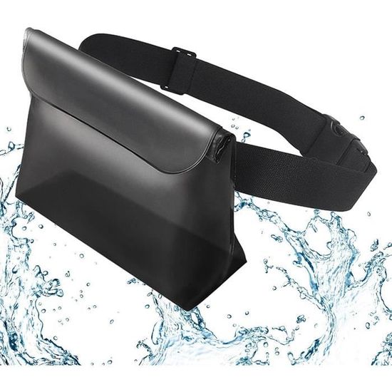 Sac Banane Étanche | Sac Banane De Natation – Pochette De Plage Avec Sangle Réglable Écran