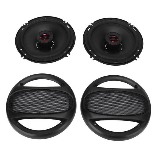 BOY Tweeter de voiturede tweeter audio de voiture 1 Paire 6.2in15,8cm