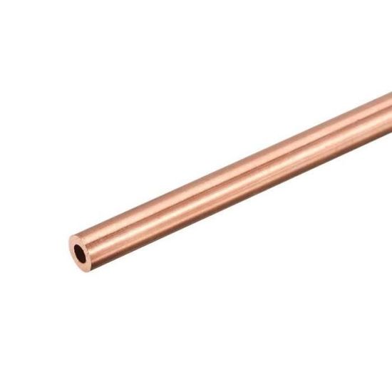 Sourcing Map Tube Laiton Rond 7mm Diamètre Externe 0.5mm
