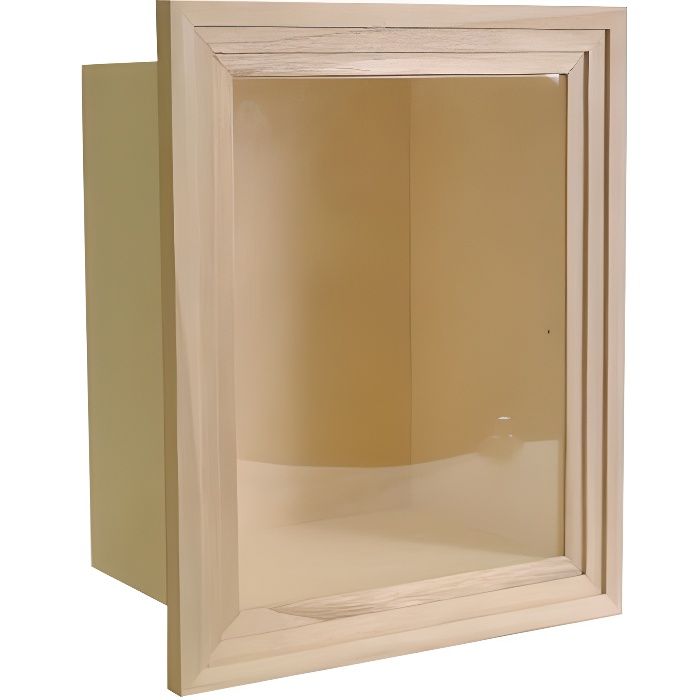 ARTEMIO Vitrine pour miniatures 23,5 x 28,5 x 14 cm