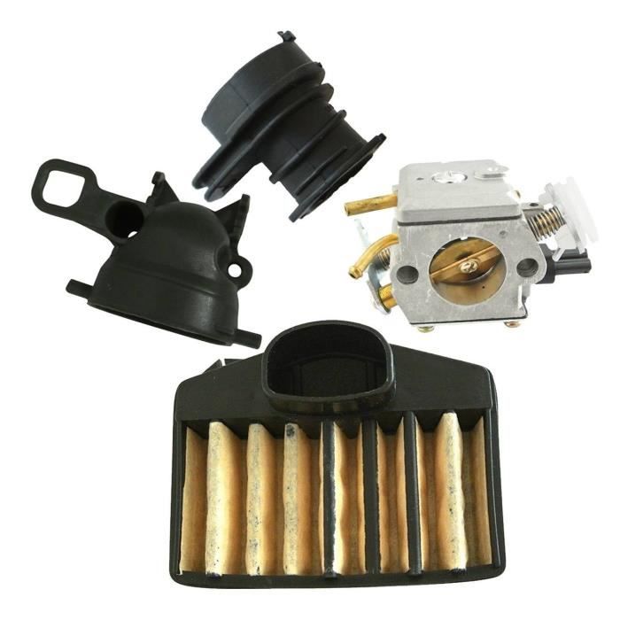 Amorce de carburateur 188-513 Kit de filtre de durit de carburant pour Husqvarna 340 345 E 346XP 350 EPA Carb 503283210 503283208 - Jardin