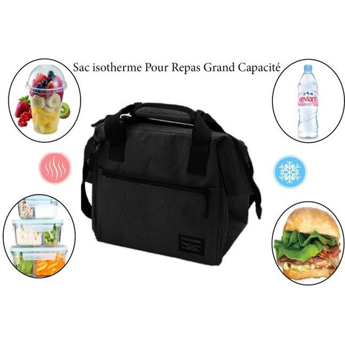 Sac isotherme Noir