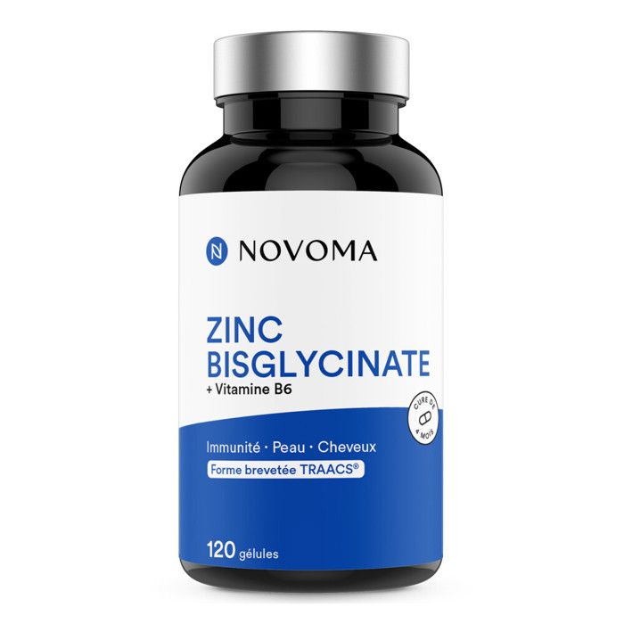 Complément alimentaire Zinc B6 - 120 gélules Nutrivita - blanc/bleu - TU