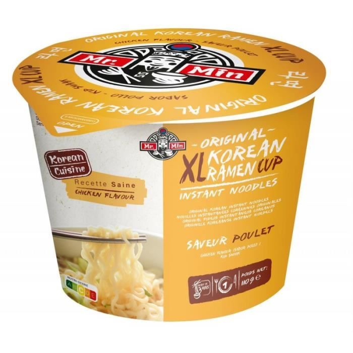 MR MIN - Mr Min Xl Cup Poulet 110G - Lot De 4