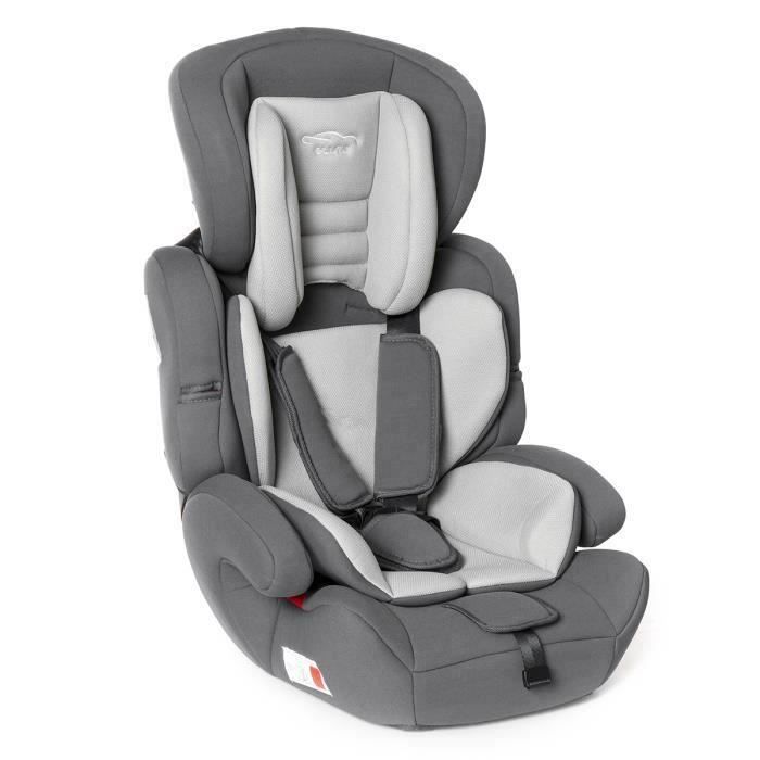 Siège Auto évolutif Confort up GROUPE 123 - 9 à 36kg ECE R44-04 - Gris