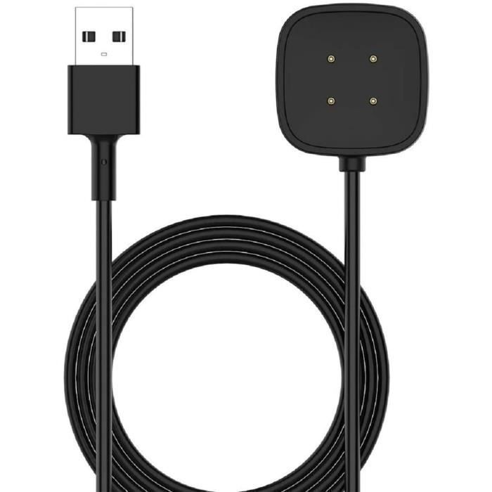 Chargeur pour Fitbit Versa 4 Versa 3 Sense Câble (Pas pour Versa 2 Versa Lite) USB Câble pour Fitbit Sense Versa 4 Versa 3