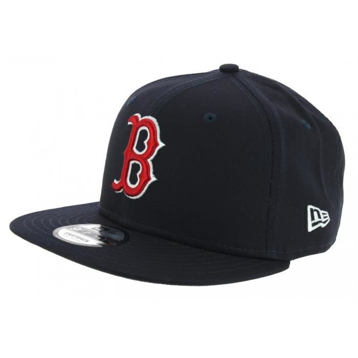 Casquette Snapback Boston Red Socks Coton Marine - New Era