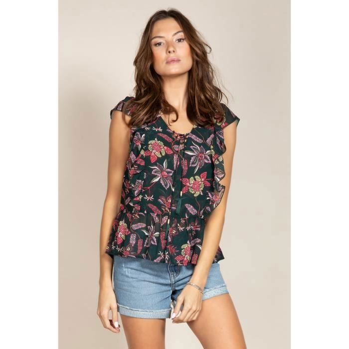 DEELUXE Blouse à fleurs LISON Tropical Print
