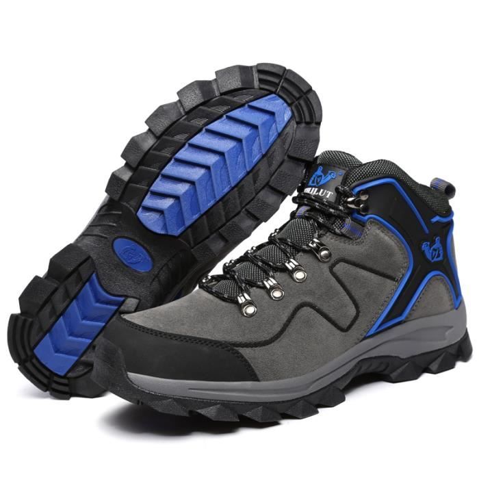 Jungle Chaussure de Randonnée Homme Cuir Alpinisme Femme Chaussure