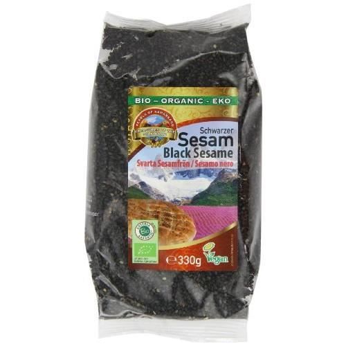 Perles de Samarkand Graines de sésame noir bio 1000g