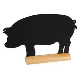 Ardoise cochon + 1 feutre blanc