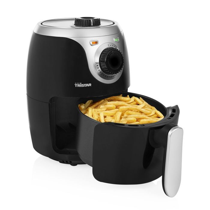 Tristar Mini friteuse 1000 W 2 L Noir