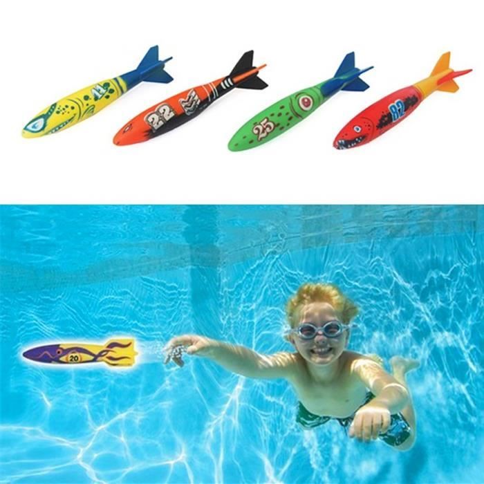 4pcs Jouet de Plongée Jeu d'eau Piscine pour Enfant@M775