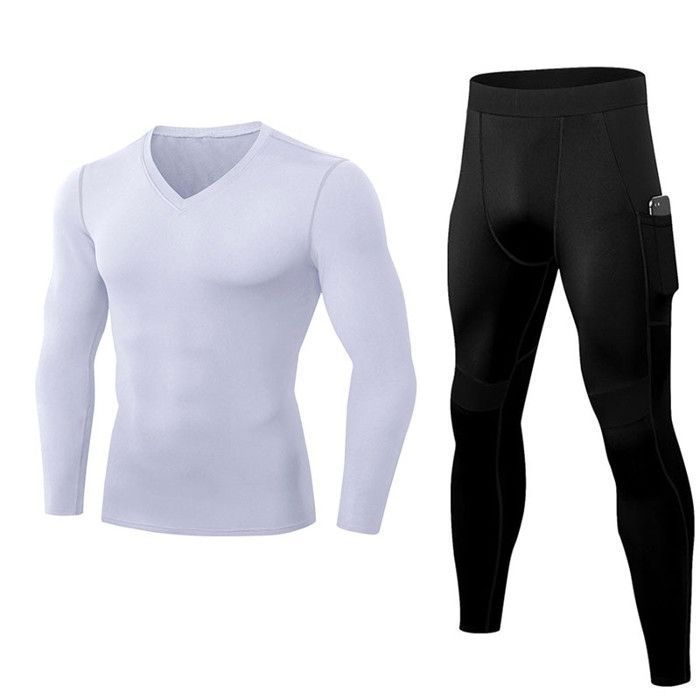 Rabat Arrière Pratique Sous-vêtements Thermiques Octave Pour Homme - Lot De 2 Combinaisons Intégrales, Rabat Arrière Vêtement Hiver Coton Polyester