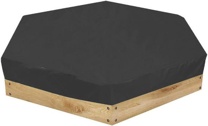 ESTINK Bache Hexagonale pour Bac à Sable Enfant - Résistante aux