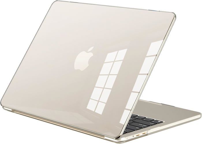 Coque Compatible avec MacBook Air 13,6 Pouces M2 M3 M4 (A2681