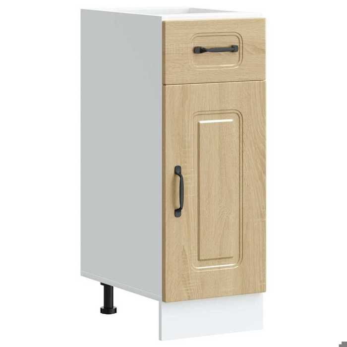 (SOLDE dété)Armoire de cuisine/Colonne de cuisine - Pieds réglable - chêne sonoma bois dingénierie Aspect élégant*7497
