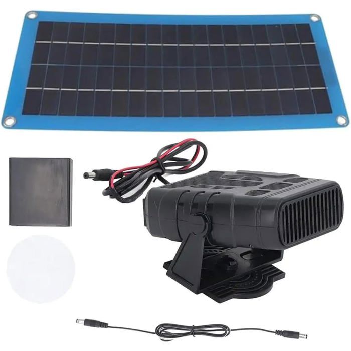 Chauffage Solaire Portable Pour Poulailler, Serre, Niche - Petit Chauffage Écologique Extérieur - 5