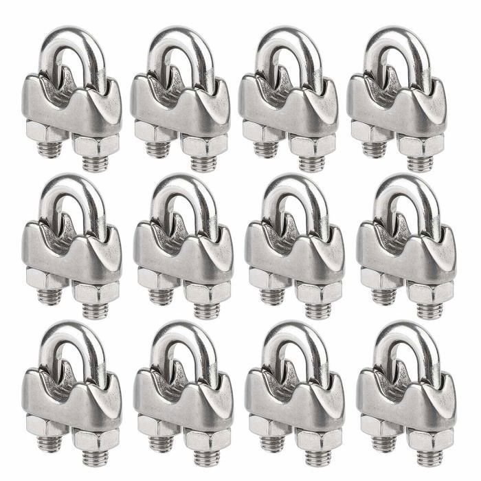 65 Pièces D'accessoires Pour Câbles Métalliques – Kit De Protection Et Bricolage