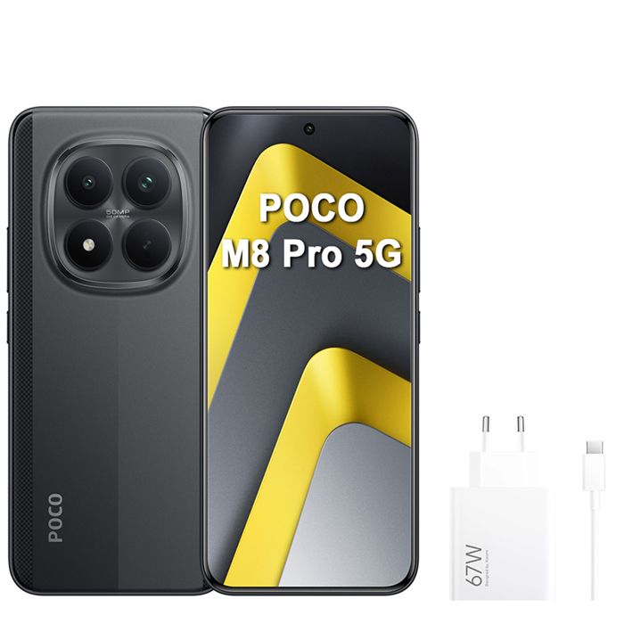Smartphone XIAOMI POCO M8 Pro 5G 12 Go RAM ROM Avec Original Chargeur Xiaomi - vue 2