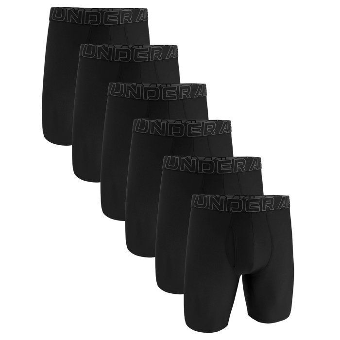 Under Armour Caleçon Homme - Paquet de 6 UA PERFORMANCE TECH MESH -SOLID 9 IN 6PK Under Armour Caleçon Homme - Paquet de 6 UA PERFORMANCE TECH MESH -SOLID 9 IN 6PK