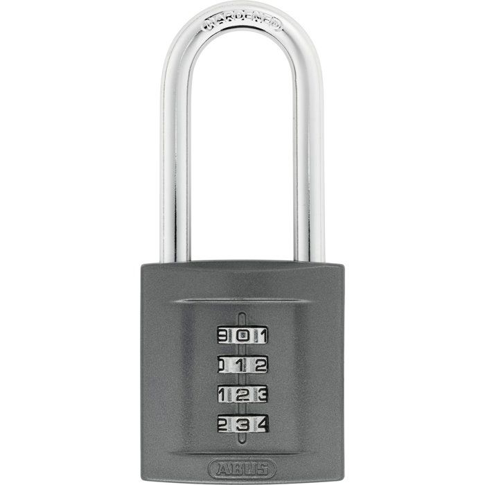 ABUS Combinaison Padlock acier 4 roues 50 mm long manille 158 50HB50