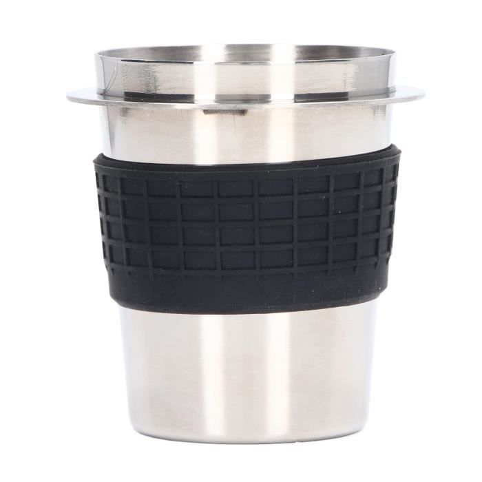 Tasse doseuse de café en acier inoxydable AKOZON - Compatible avec café  moulu - Capacité 120 ml - Diamètre 58 mm