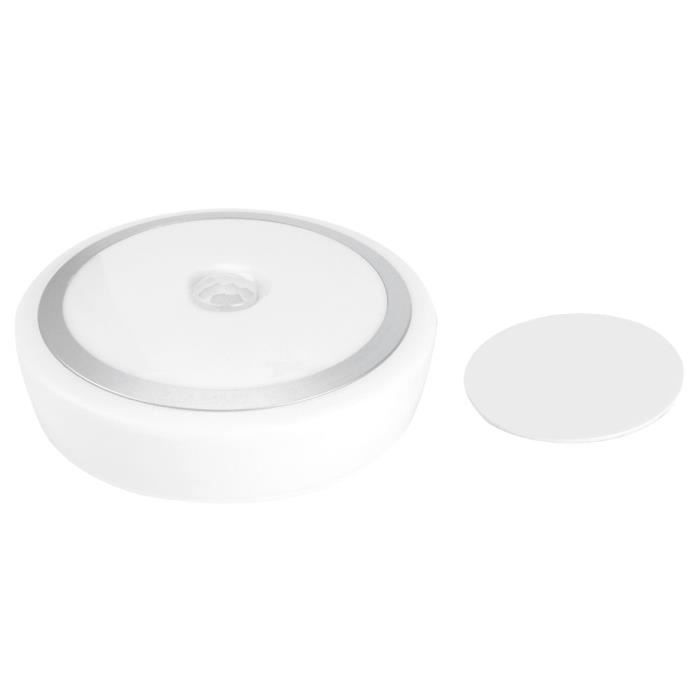 2 Lampes Placard LED Tactiles - Éclairage Orientable à Piles Avec Fixation Autocollante 3M